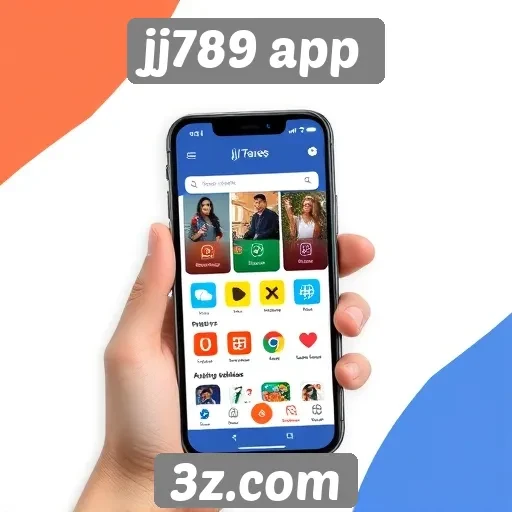 Facilidade de navegação no jj789 app é destaque